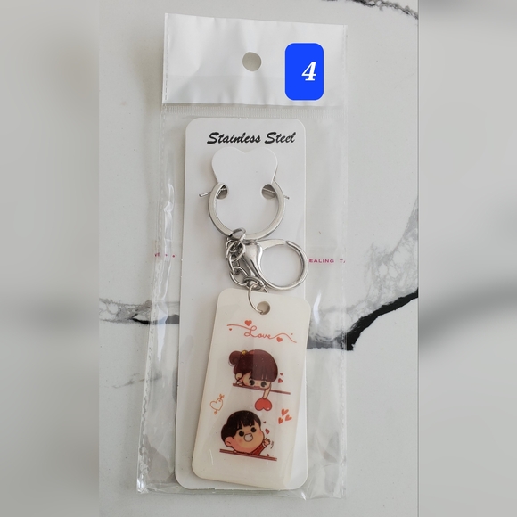 Valentines Hand-made HandCrafted Love Key Chains/Bag Charms Winners Choice New - Picture 7 of 9